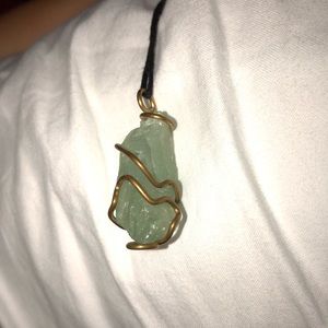 Aventurine Chrystal necklace